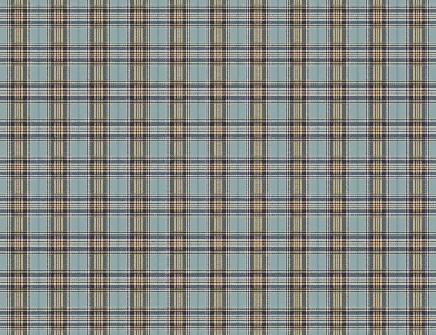 Classic Tartan - Blue & Lemon-03