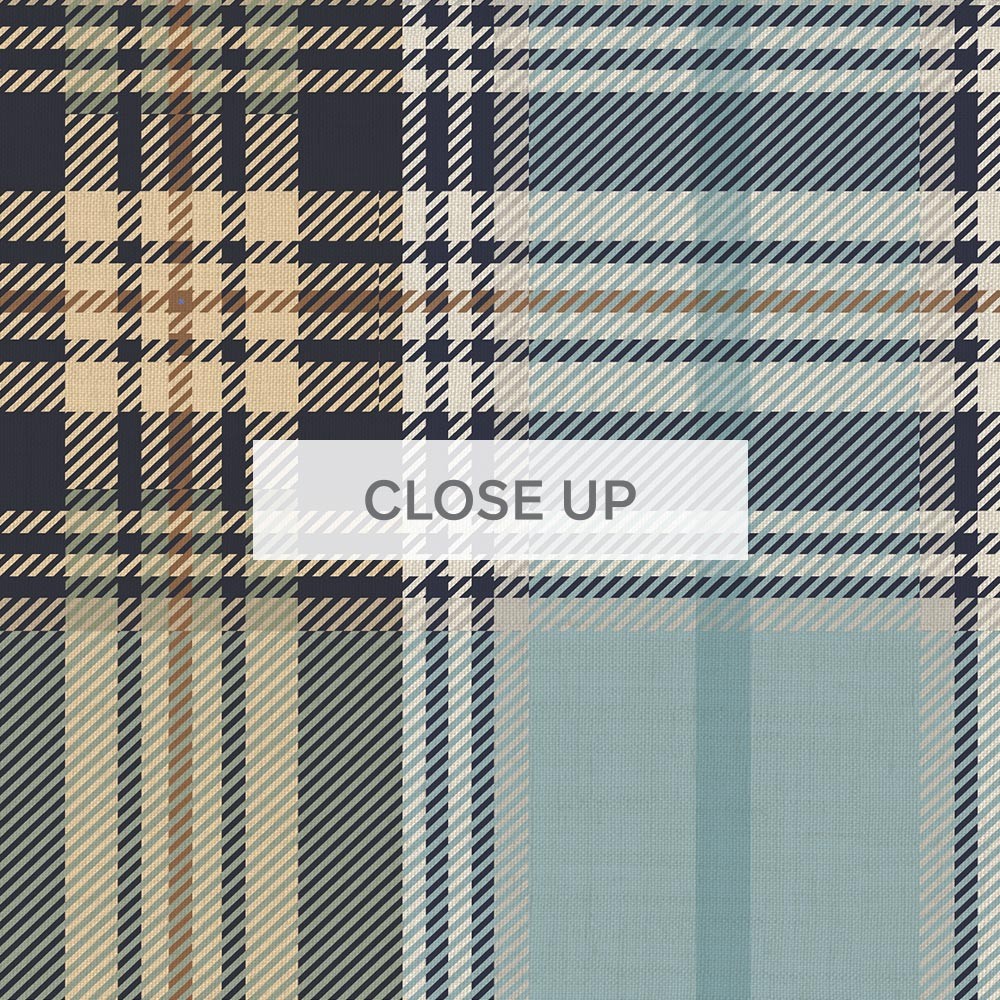 Classic Tartan - Blue & Lemon-04