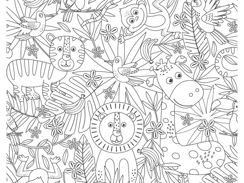 'Colour Me' Whiteboard Wallpaper Print - Grafico Group