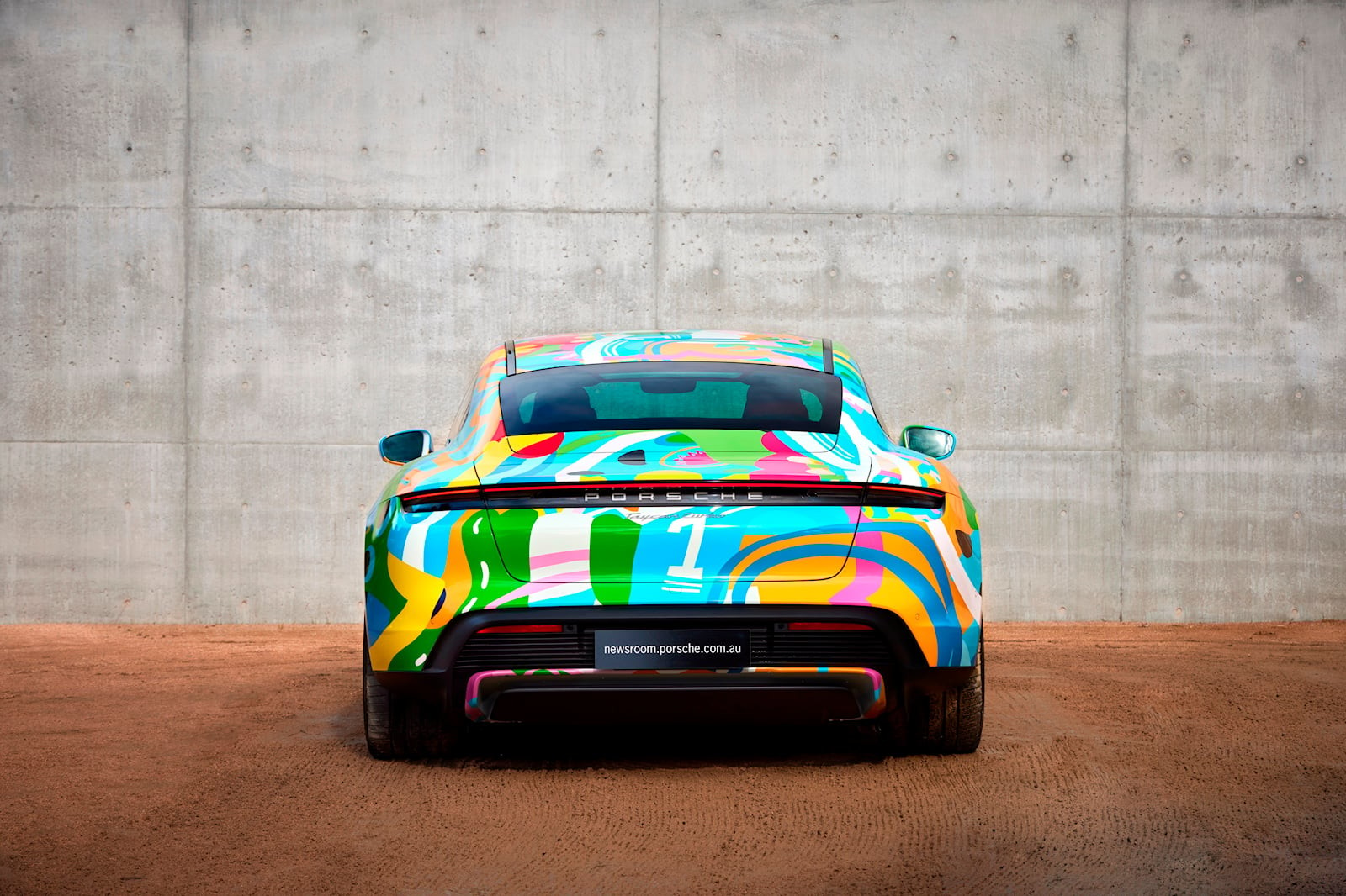 Porsche Australia Taycan NFT Art Car! - Grafico Group