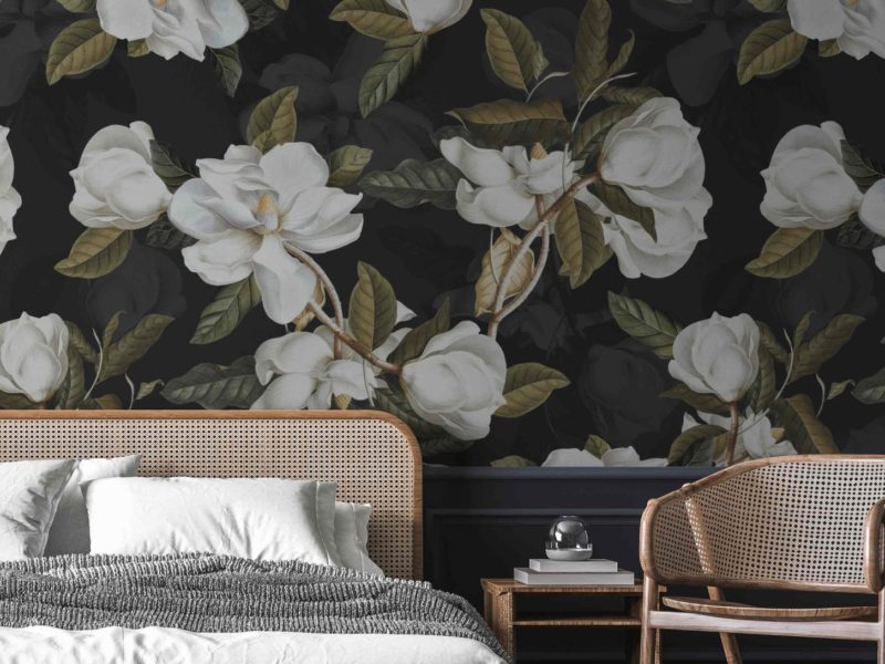 Magnolia Dark | WALLPAPER - Grafico Group