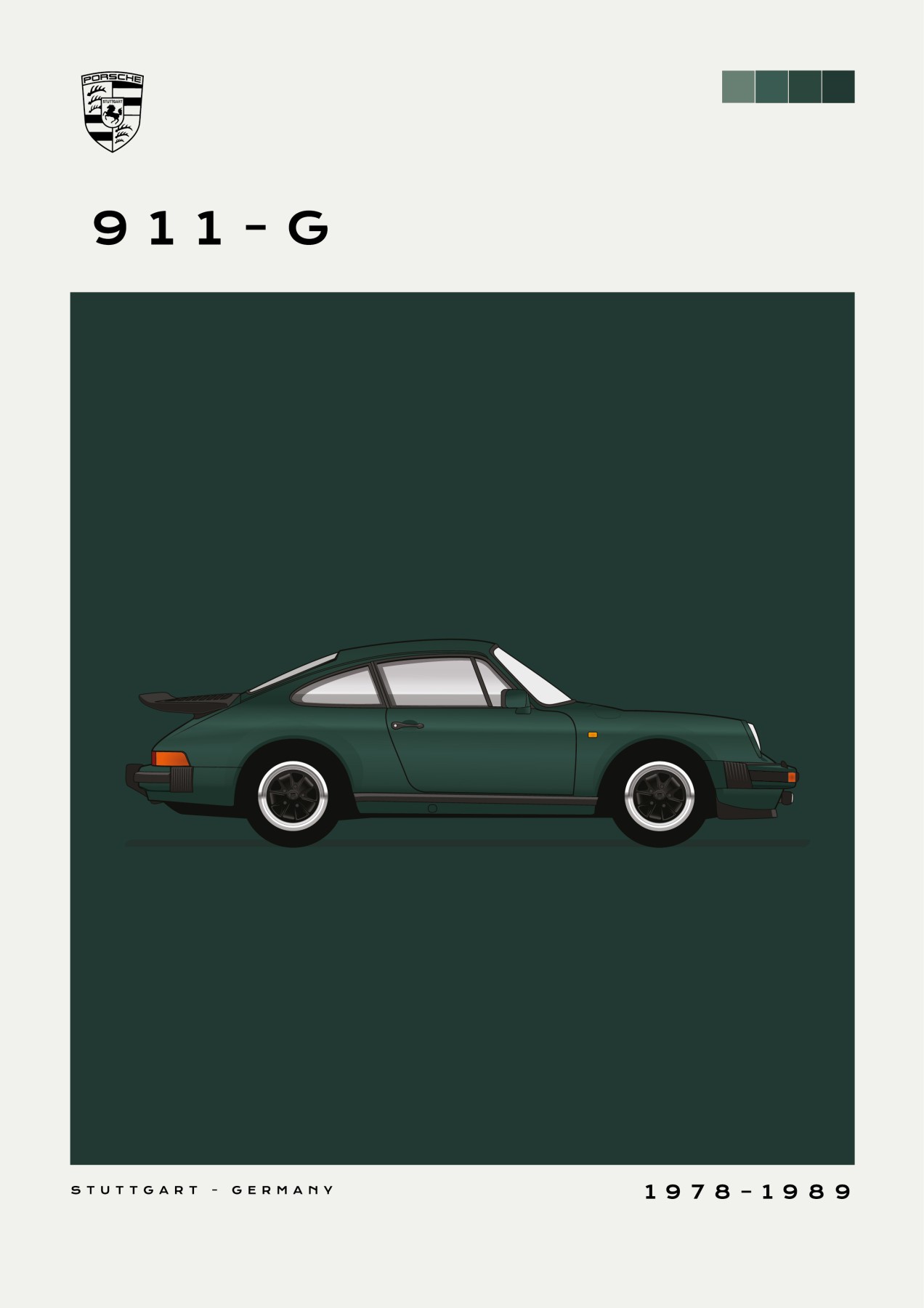 Porsche – 911-G- Green