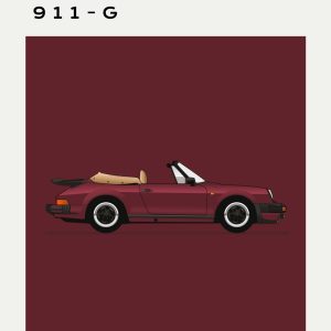 Porsche – 911-G - Maroon