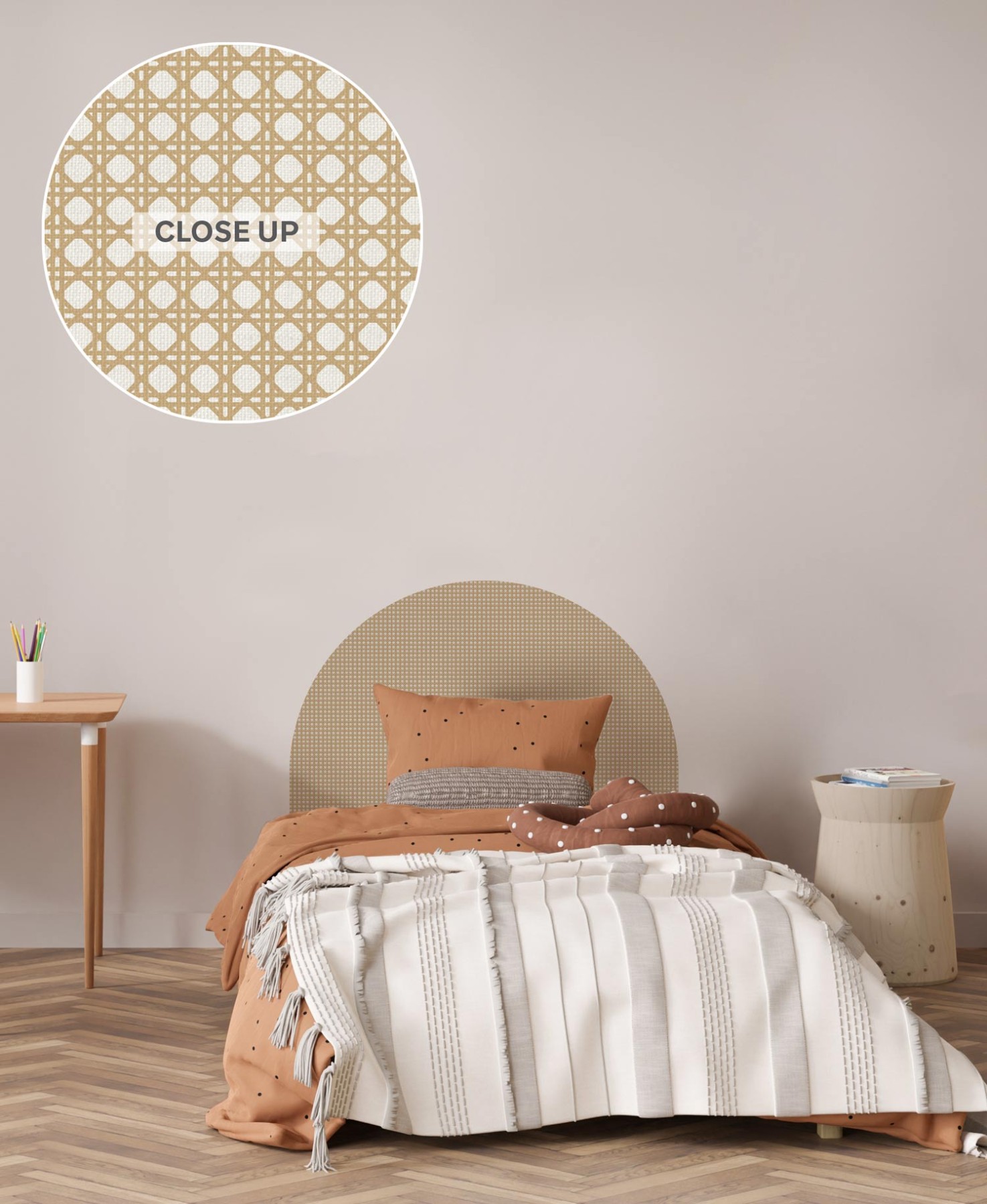 Rattan-Single-cream