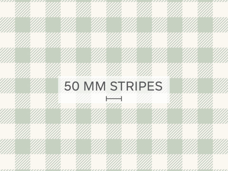 Gingham Check - Type 1 - Sage Green | WALLPAPER - Grafico Group