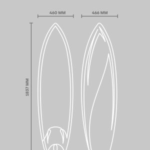 Sizing -White-Surfboards Line Art Decals_10%