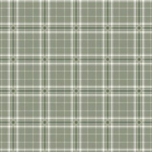 Tartan Houndstooth - Mossy Green-06