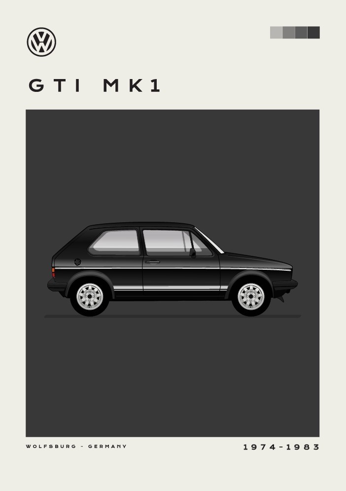 Volks_Volkswagen - GTI MK1 - Black
